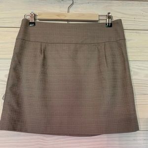 FINAL SALE ❤️ J. Crew grey textured mini skirt